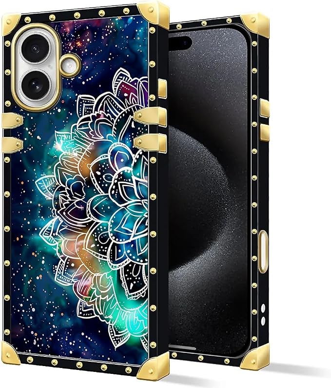 for iPhone 17 Case Luxury Golden Decoration - Image 2