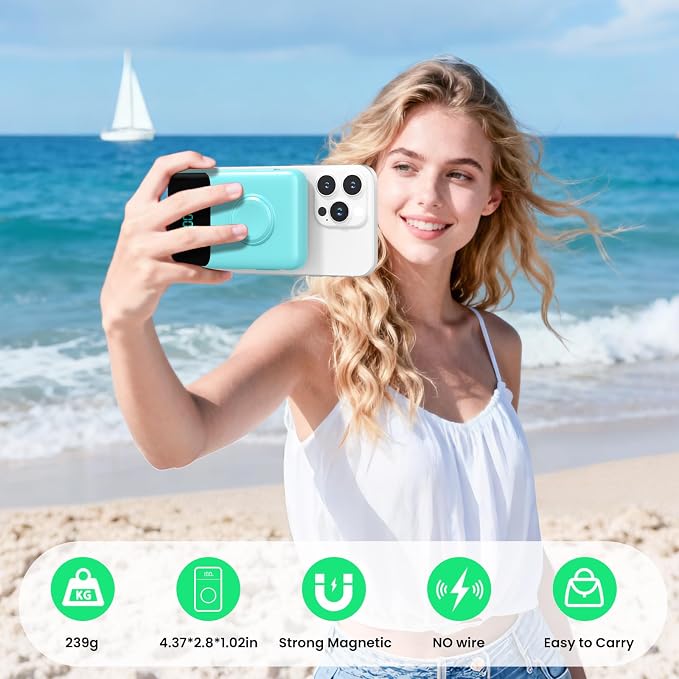 Magnetic Portable Charger for iPhone - Image 2