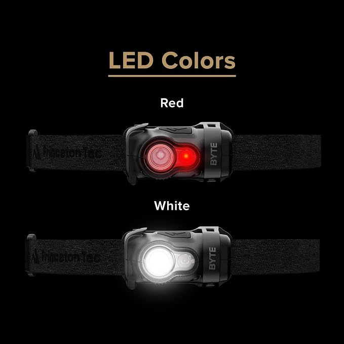 Princeton Tec Byte LED Headlamp Lightweight Compact Durable Hands-Free Lighting - Image 3