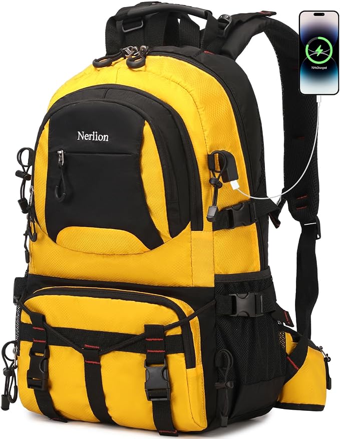 Nerlion 40L Hiking Backpack Travel Backpack by Nerlion