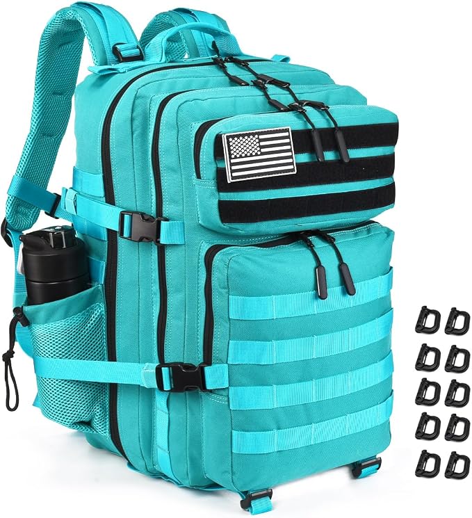 45L Tactical Backpack for Men Women, Military Assault Pack by R.SASR