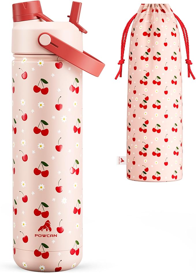 POWCAN 26 oz Insulated Water Bottle by POWCAN
