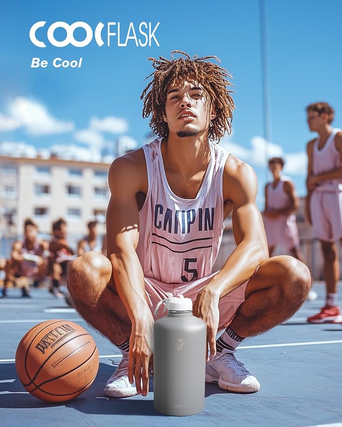 Coolflask 128 oz Gallon Water Bottle Insulated - Image 6