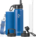 Coolflask Water Bottle 24 oz Insulated by Coolflask