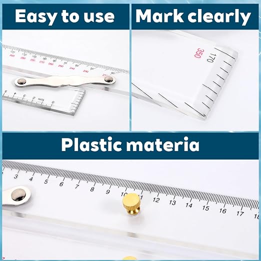 3 Pcs Basic Navigation Set, Include 16 Inch Parallel Ruler - Image 3