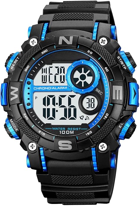 FANMIS Mens Military Multifunction Digital LED Watch Electronic Waterproof - Image 2