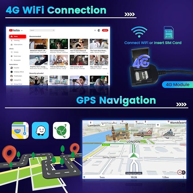 Hikity 4+64GB Android 15 Carplay Radio - Image 4