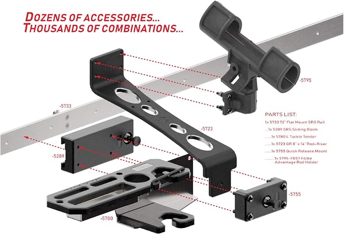 Boat Rail Sliding Block for Fishing Rod Holder | Fishing Boat Accessories | - Image 3