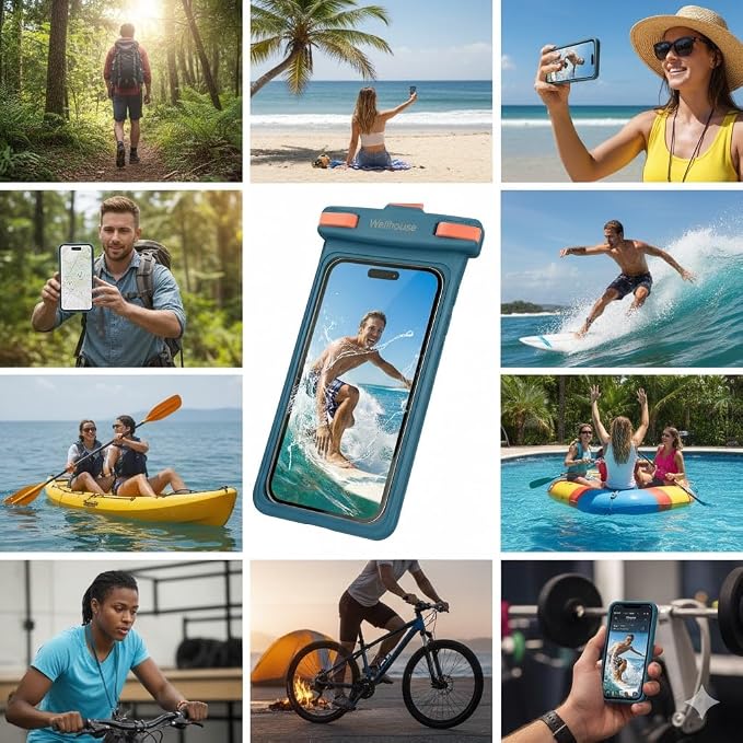 wellhouse 3D Waterproof Phone Pouch - Image 7