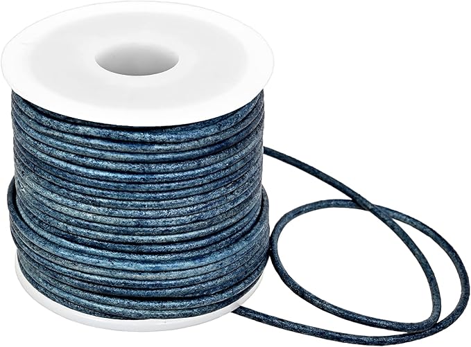 GENIQUE Real/Genuine Round Leather String Cord - Image 5