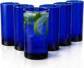 Zulay Kitchen Plastic Drinking Glasses – 24oz Acrylic Shatterproof Water Cups by ZulayKitchen