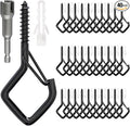 Square Ceiling Hooks with Safety Buckle by Unknown