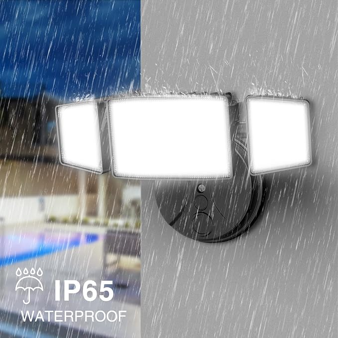 Onforu 3 Packs 75W Flood Lights Outdoor, 7000LM Brightness Security Lights - Image 6