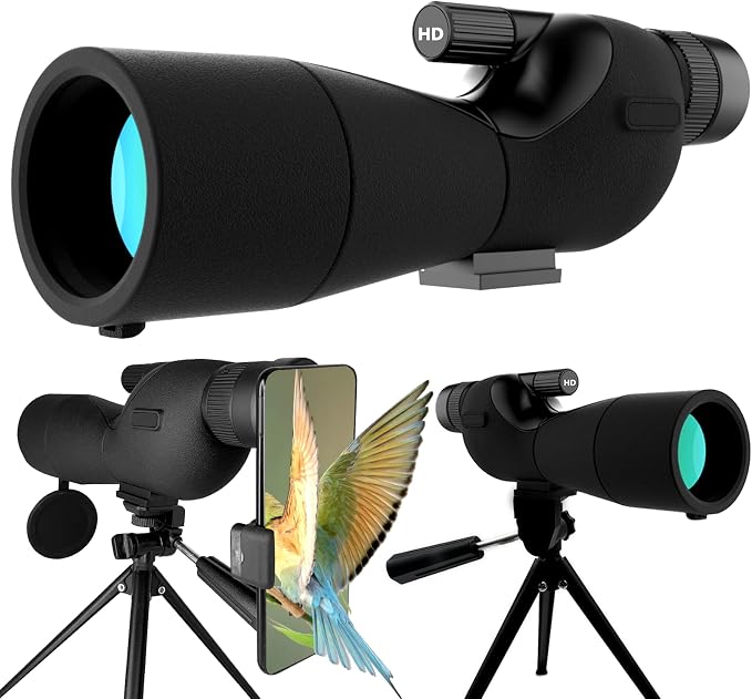 Monocular Telescope with Tripod, Bird Watching Gifts by JHdril