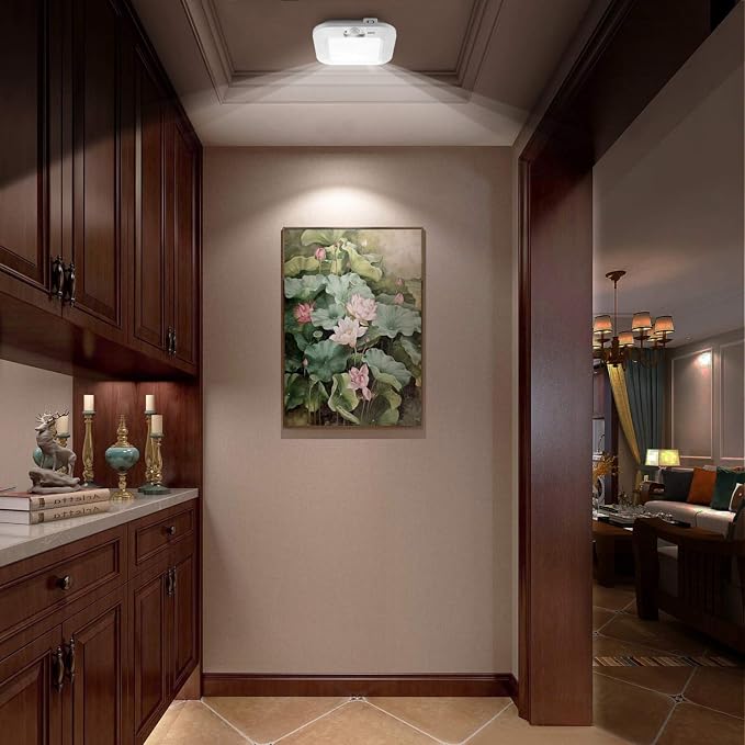 Battery Operated Ceiling Light, Motion Sensor Light Indoor, Motion Activated - Image 7