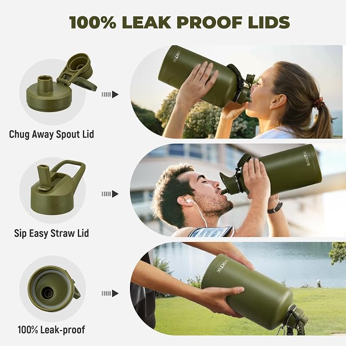 COKTIK 128oz Insulated Water Bottle - Image 6