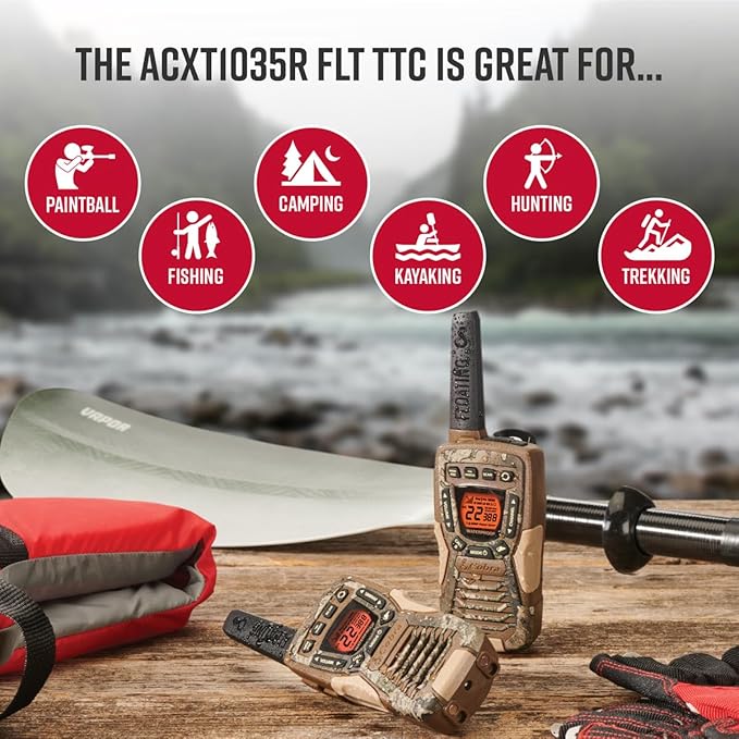 Cobra ACXT1035R FLT Waterproof Walkie Talkies - Image 5