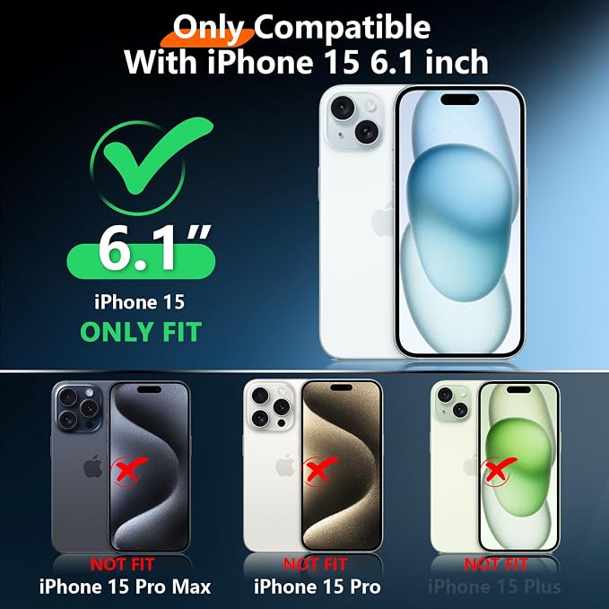 2025 New Magnetic Case for iPhone 15 Case Waterproof, Built-in Screen Protector - Image 7