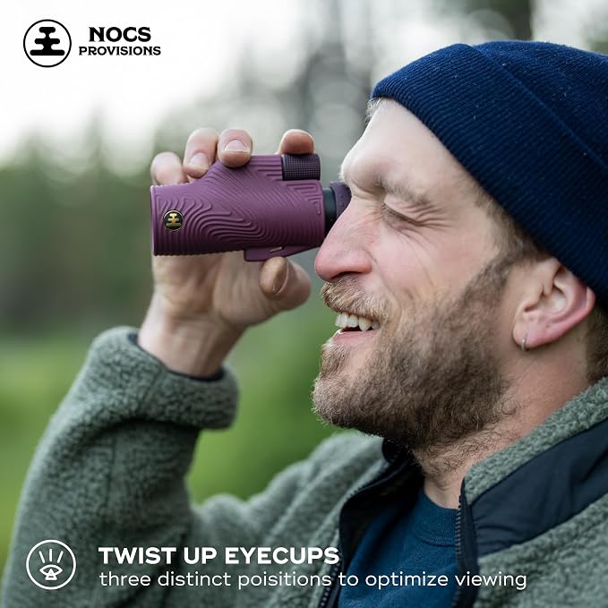 Nocs Provisions Field Tube 8x32 Waterproof Monocular, 8X Magnification Telescope - Image 6
