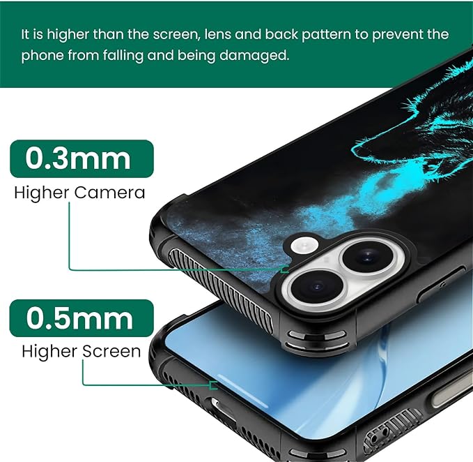 for iPhone 17 Case, for MagSafe Graphic Design for Girl Boy Soft Silicone Hard - Image 2