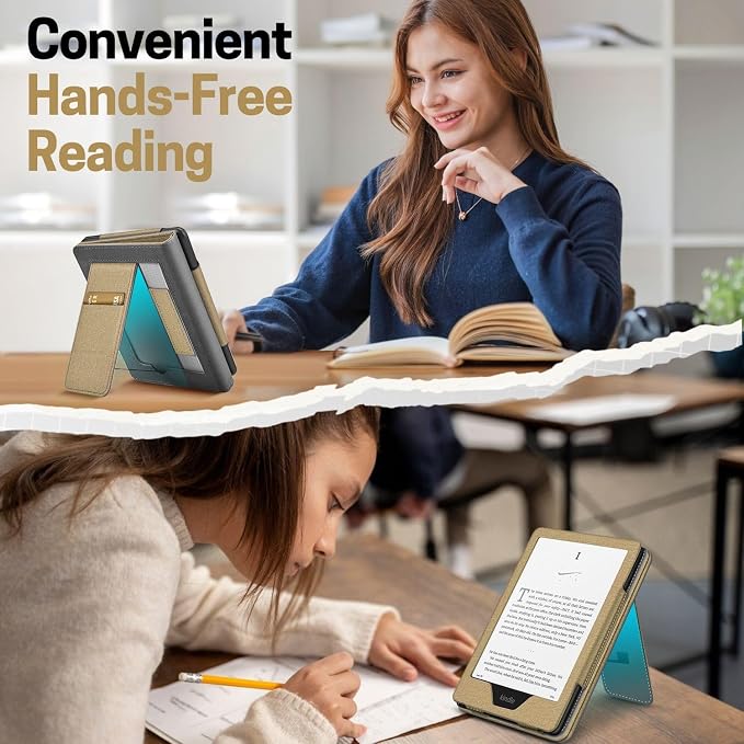 TNP Stand Case with Strap for Kindle Paperwhite 12th Gen 2024 / Kindle - Image 7