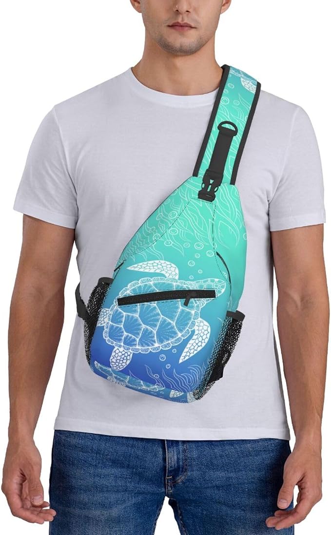 Sea Turtle Crossbody Sling Bags - Image 6