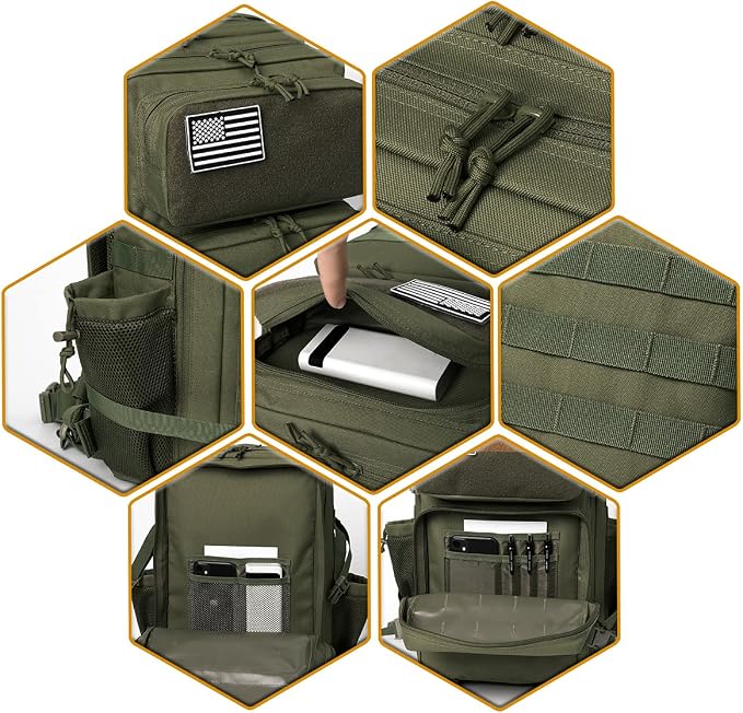 QT&QY 25L/45L Military Tactical Backpack - Image 5