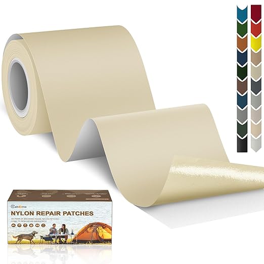3x79 Inch Nylon Repair Patch Nylon Repair Tape Self Adhesive Fabric Tapes by Cahomo
