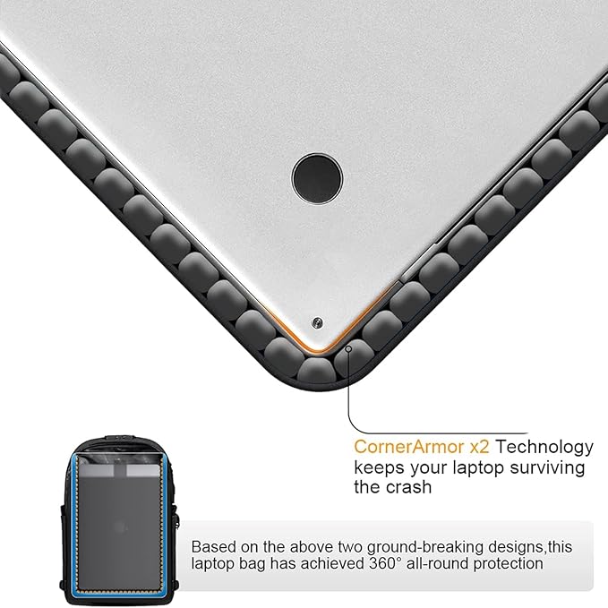 Tzowla Travel Laptop Backpack Water Resistant Anti-Theft Bag - Image 5