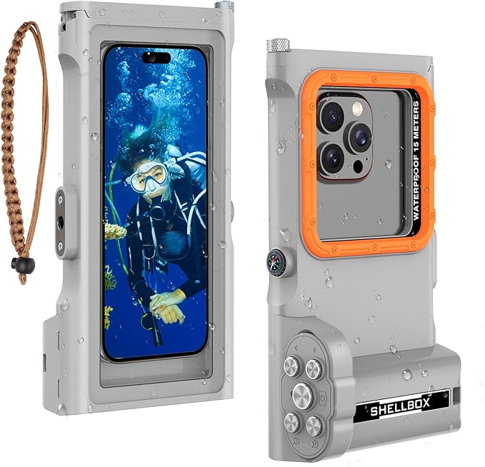 Universal Underwater Phone Diving Case by YUECHCASES