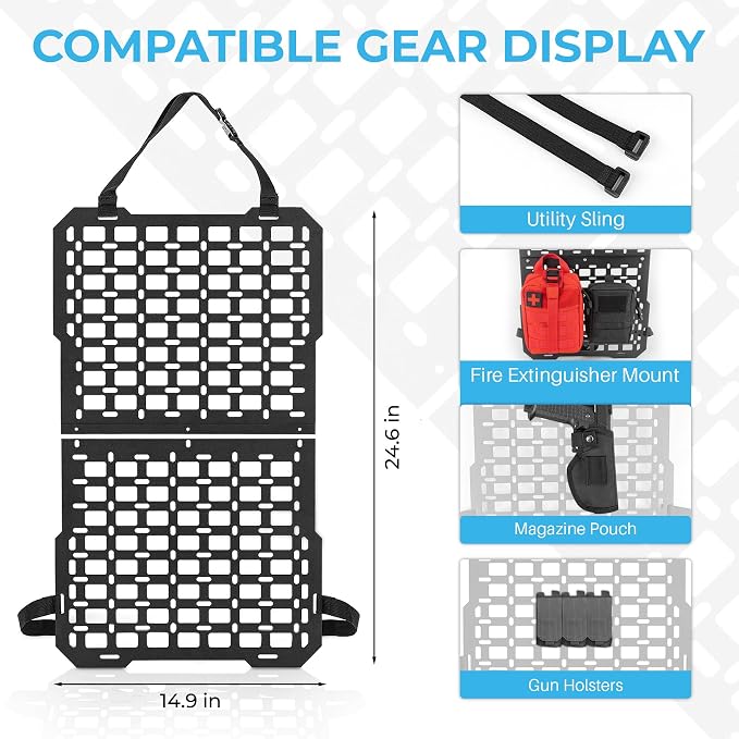 Tactical Rigid MOLLE Panel - Image 4