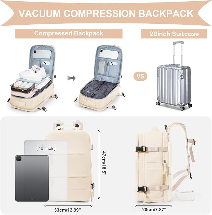 coowoz Vacuum Backpack Travel - Image 5