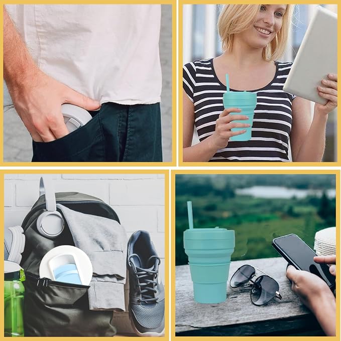 12 oz Collapsible Travel Cup - Image 7