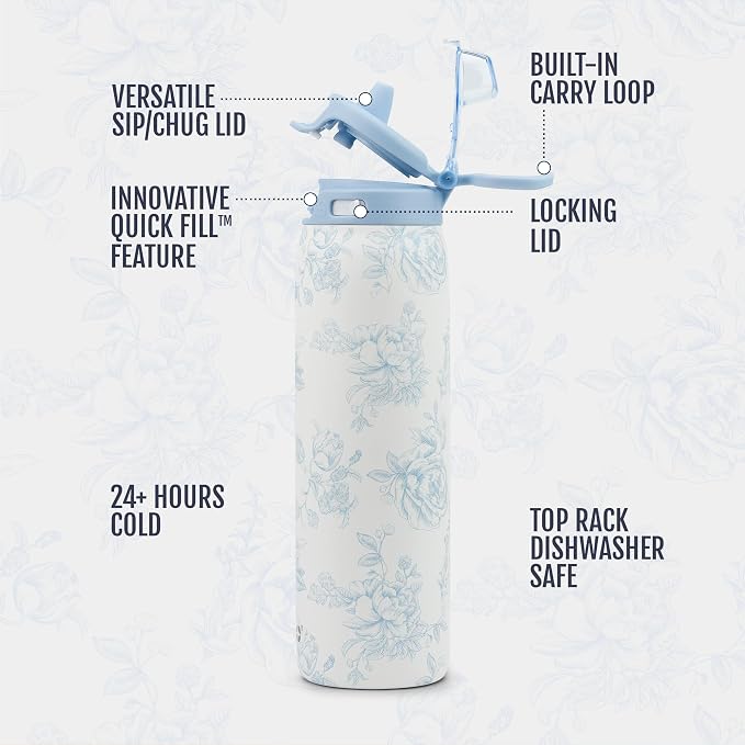 Ello Pop & Fill 32oz Stainless Steel Water Bottle - Image 4