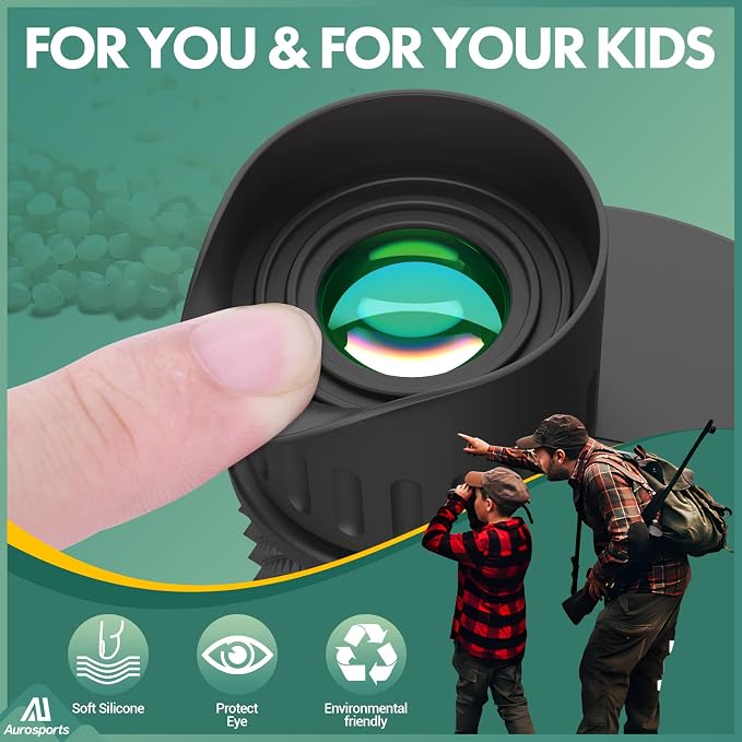 Aurosports Compact Binoculars for Adults and Kids - Image 6