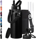 BENZZO Insulated Water Bottle 32/40/64 oz Keep Cold-48h Hot-24h, Water Bottles by BENZZO