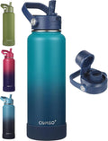 CIVAGO 40 oz Insulated Stainless Steel Water Bottle by CIVAGO