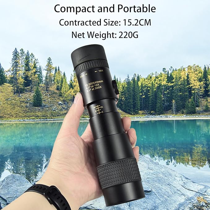 Monocular Telescope 10×300-40, KOMIRE Compatible - Image 6