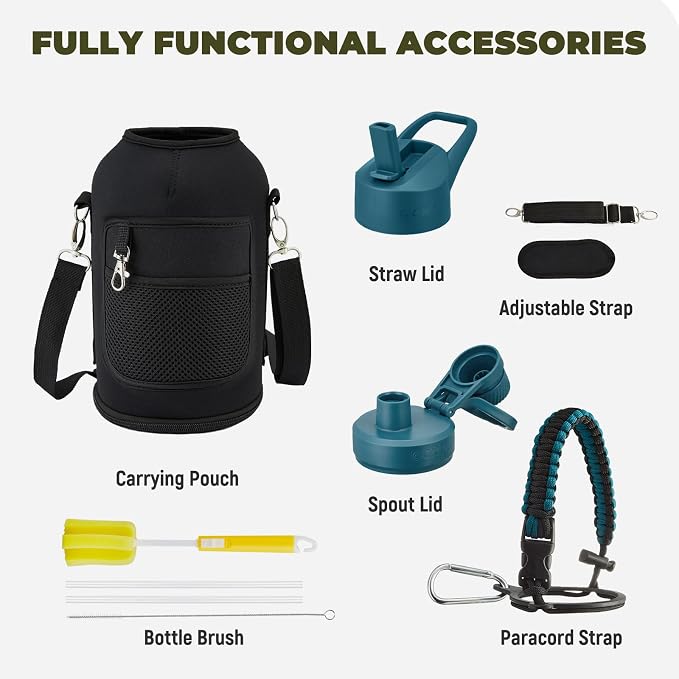 COKTIK 64oz Insulated Water Bottle - Image 3