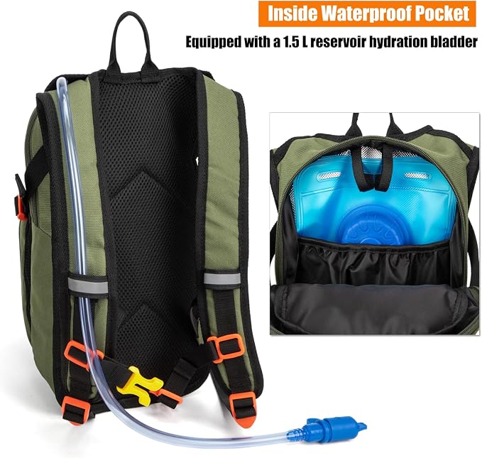 Kids Hydration Backpack, Water Hiking Backpack - Image 6