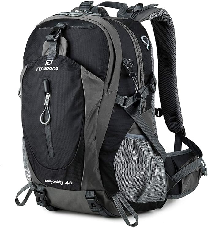 FENGDONG 40L Waterproof Lightweight Outdoor Daypack Hiking, Travel Backpack by FENGDONG