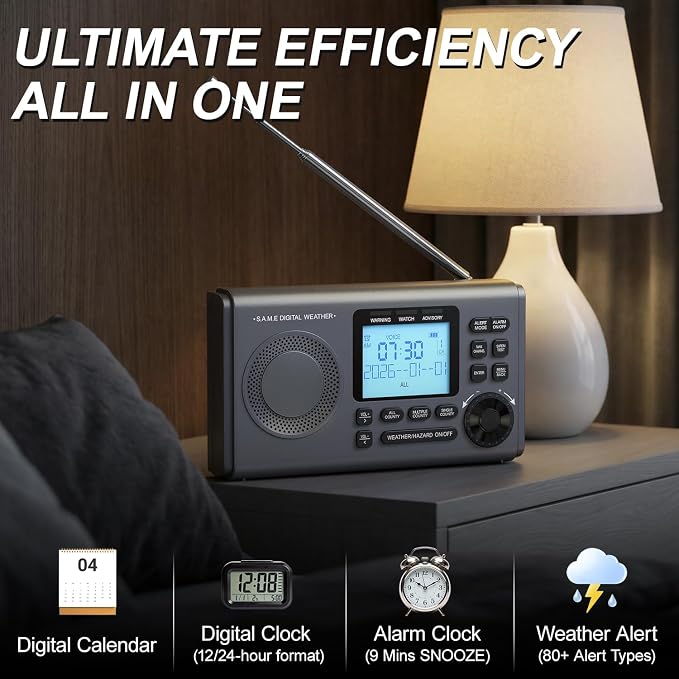 RunningSnail NOAA Weather Alert Radio - Image 6