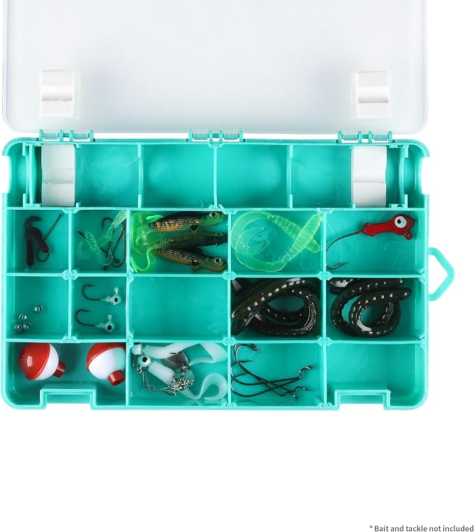 Shakespeare Tacklebox Fishing Tackle Storage, Customizable, Dual-Latching System - Image 5