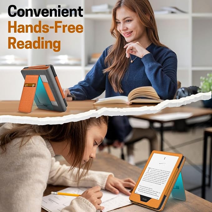 TNP Stand Case with Strap for Kindle Paperwhite 12th Gen 2024 / Kindle - Image 7