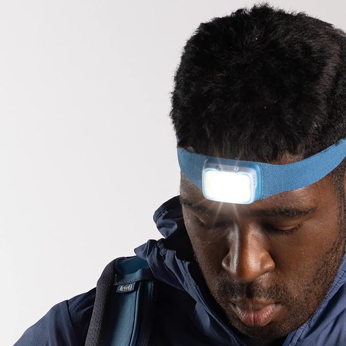 BioLite Range 300 Waterproof, Fast-Charging Rechargeable Headlamp, Slate Blue - Image 8