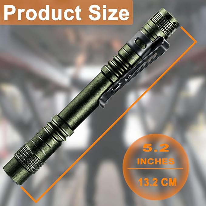 Beieverluck 10 Pack Mini LED Flashlight - Image 2