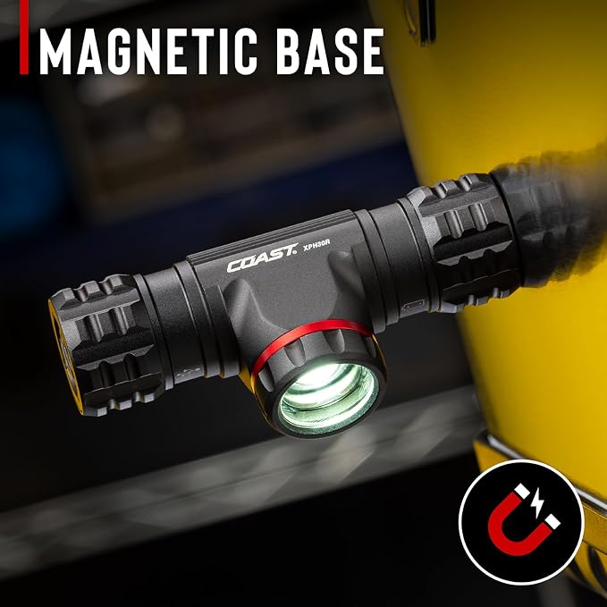 Coast XPH30R 1500 Lumen USB-C Rechargeable Dual Power Headlamp - Image 6