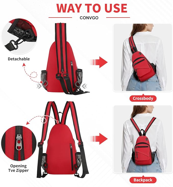 Small Crossbody Bag Casual Sling Bag - Image 4