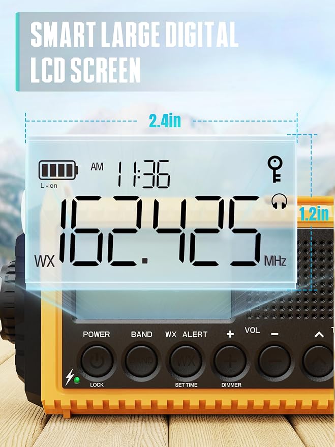 Emergency Radio 12000mAh - Image 9