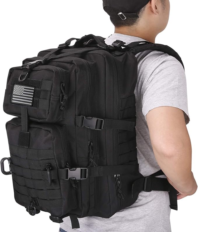 Hannibal Tactical MOLLE Assault Backpack, Tactical Backpack Military Army - Image 7